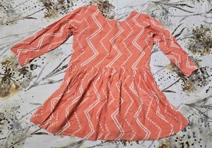 Stylish Orange chunri short Kurti