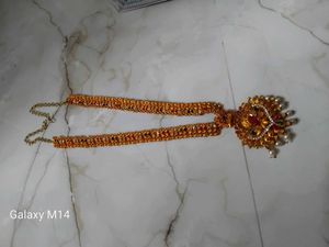 Exquisite Indian Gold-Plated Necklace Set