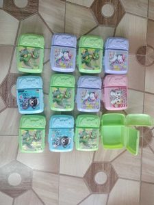 12 pcs tiffin box