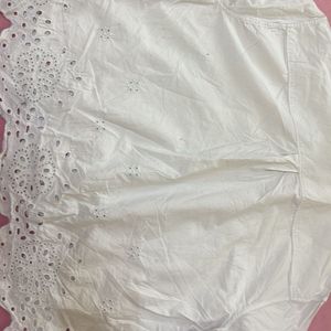 Gap White Button-Up Shirt