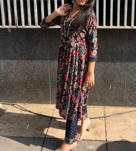Beautiful Floral Kurta Set