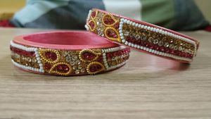 Pink Colour Bangles