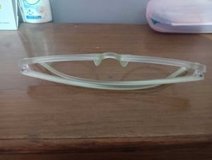 Frosted Clear Frame Glasses