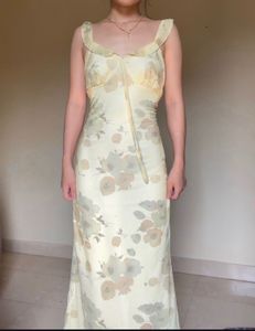 Pastel Floral Slip Dress