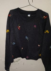 Resham Work Wool Top