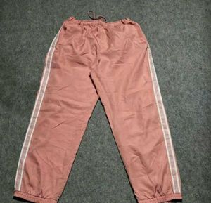 Pink Striped Track Pants
