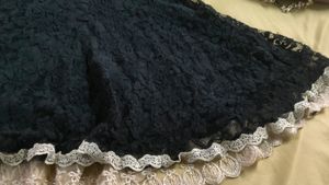 Cute Black Net Dress