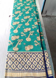 New cotton blend sarees stock clearance