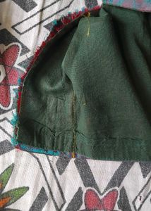 almost new Exquisite Designer Peacock Blouse