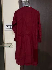 Elegant Maroon Kurta