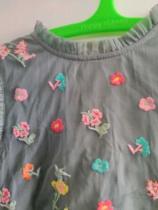 Floral Embroidered Dress