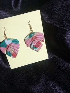 Leaf Statement Earrings