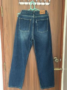 Freakins High-Rise Straight Fit Jeans
