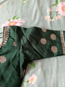 Saree with blouse