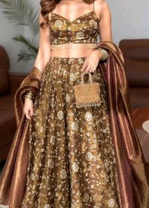 Stunning Floral Embroidered Lehenga Choli