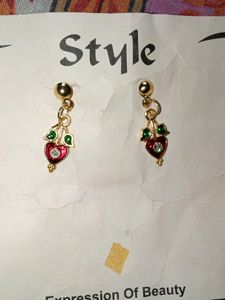 Beautiful Necklace With Earrings For Kids
