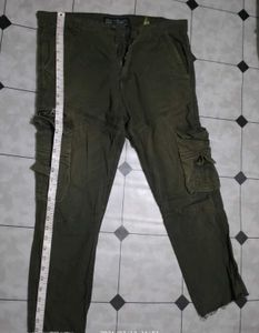 Men's Olive Cargo Pants