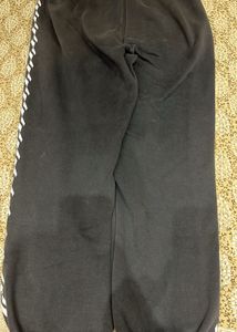 Black Sweatpants with Side Detail size L