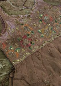 NEW Elegant Lavender Peplum Kurta Set