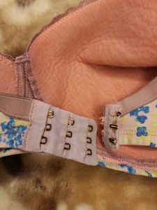 Floral Print Bra