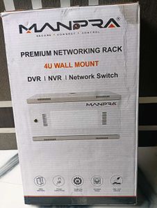 4U Wall Mount Networking Rack for DVR NVR Network