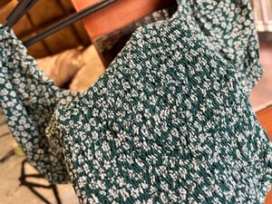 Floral Puff Sleeve Top