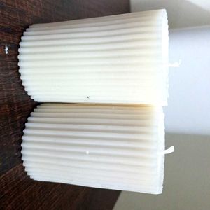 Textured Pillar Candles