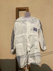 Brand New Xiaomantou White Hooded Jacket