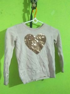 Pink Color Sweater Top