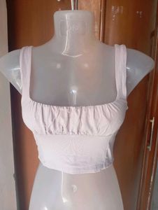Stylish Ruched Crop Top