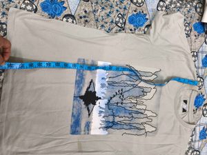 Men's Casual Multicolour T Shirt In L 40 Size