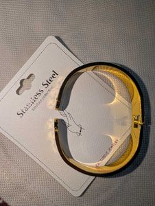 Elegant Gold Tone Bangle Bracelet