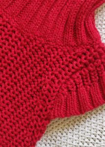RED HANDMADE DRESS FOR BABY GIRL