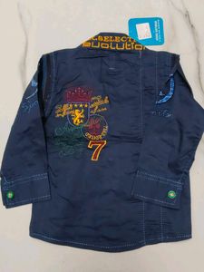 Blue Boys pent shirt Set