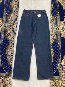 Branded Straight Fit Denim