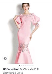 Chic Off Shoulder Lace Mermaid Dress
