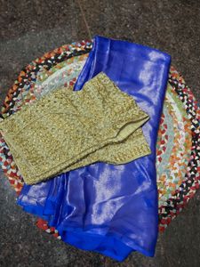 Royal Blue Saree