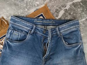 Classic Blue Denim Jeans