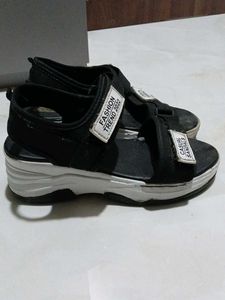 Black Casual Sandals
