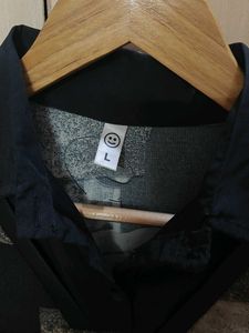 Unique Patchwork Collared Cropped Top