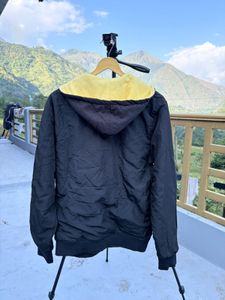 Reversible bomber style Jacket