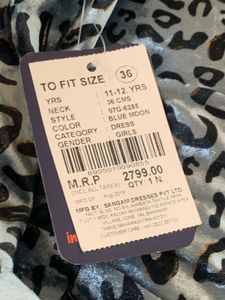 Stylish Animal Print Midi Dress