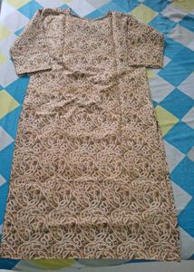 Stylish Printed Cotton Kurta