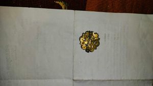 earrings mangalsutra and saree pin combo