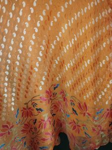Vibrant Orange Ethnic Gown