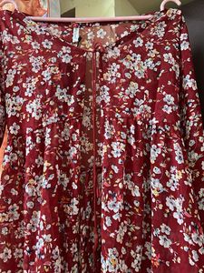 Chic Floral Print shrug