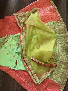 Designer Embroidered Lehenga Skirt