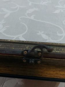 Vintage Peacock Decor Box