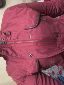 vintage red jacket
