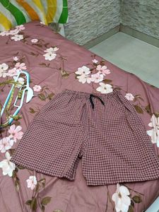 Comfy Plaid Pajama Shorts